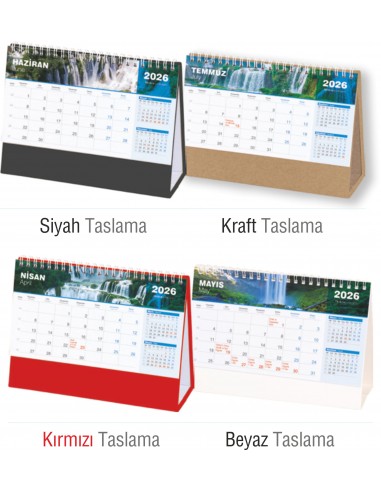 AMT-04 Şelale Taslama Masa Takvimi