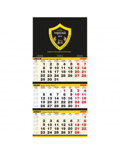 07 Gemici Takvim Büyük Boy / Tek Parça Spiralli