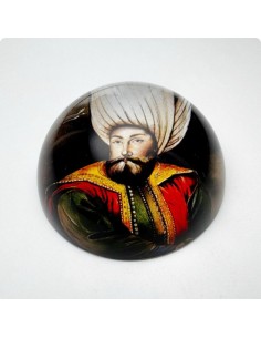 PBA-08 Kristal Cam Masaüstü Kağıt Ağırlığı