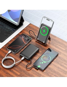 2760 Powerbank 10000 mAh ( Işıklı Magsafe & 22.5w Hızlı Şarj  )