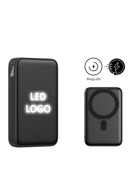 2755 Powerbank 10000 mAh ( Işıklı Magsafe & 22.5w Hızlı Şarj  )