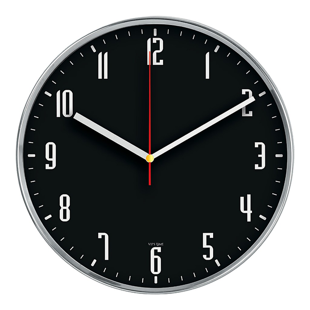 V30-930 Paslanmaz Metal Duvar Saati