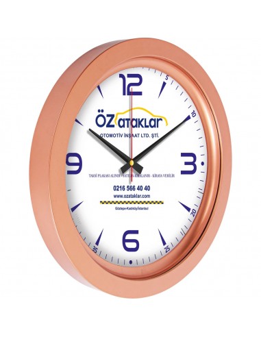 V30-741 Metalize Duvar Saati