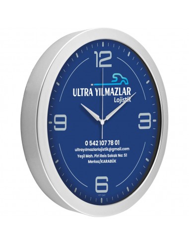 V30-575 Metalize Duvar Saati