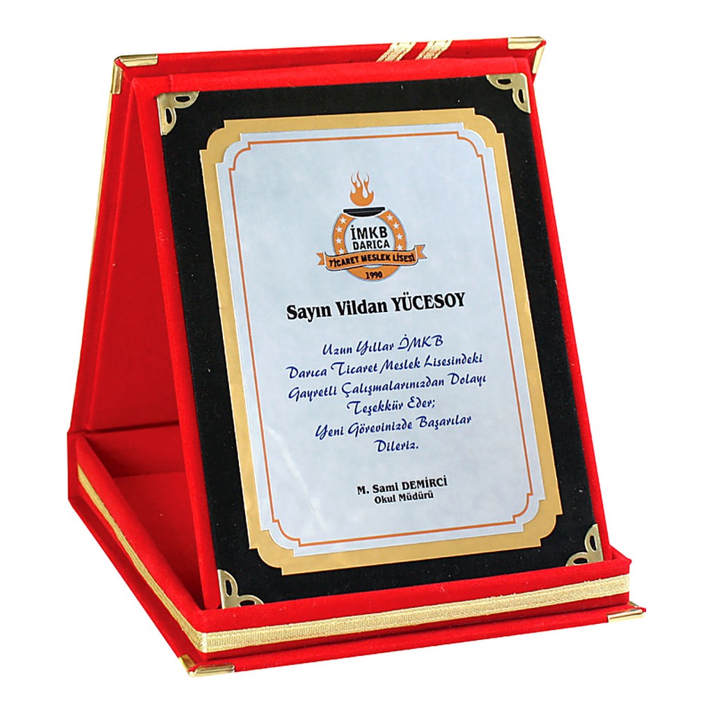 AP-01K Albüm Plaket