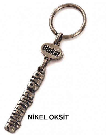 Promosyon Nikel Oksit Özel Döküm Anahtarlık
