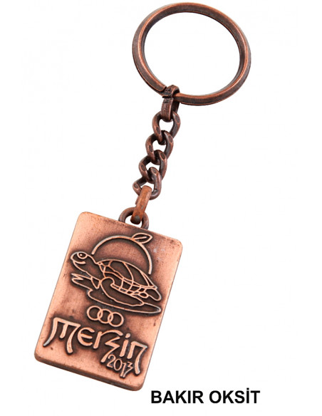 Promosyon Bakır Oksit Özel Döküm Anahtarlık