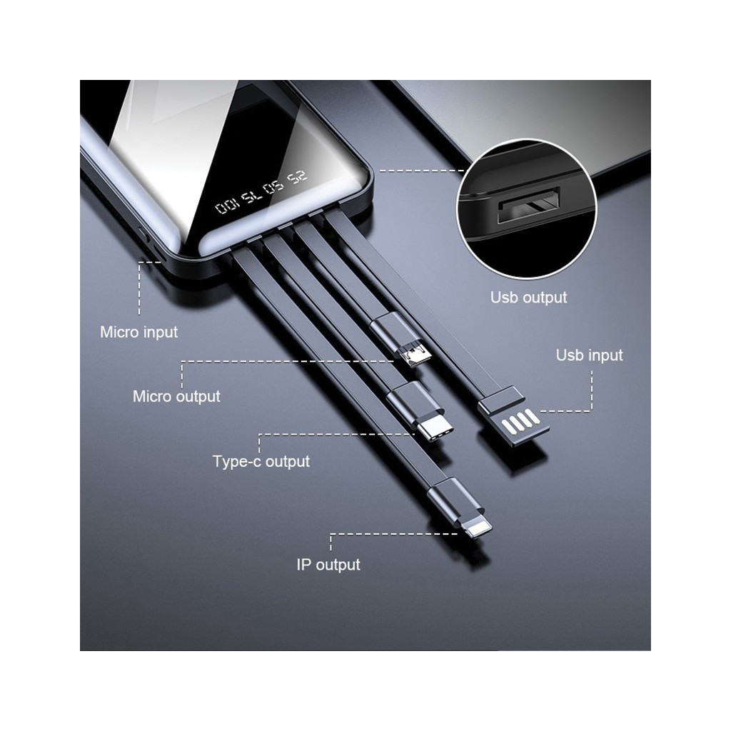 PB-4004 10.000 mAh Powerbank