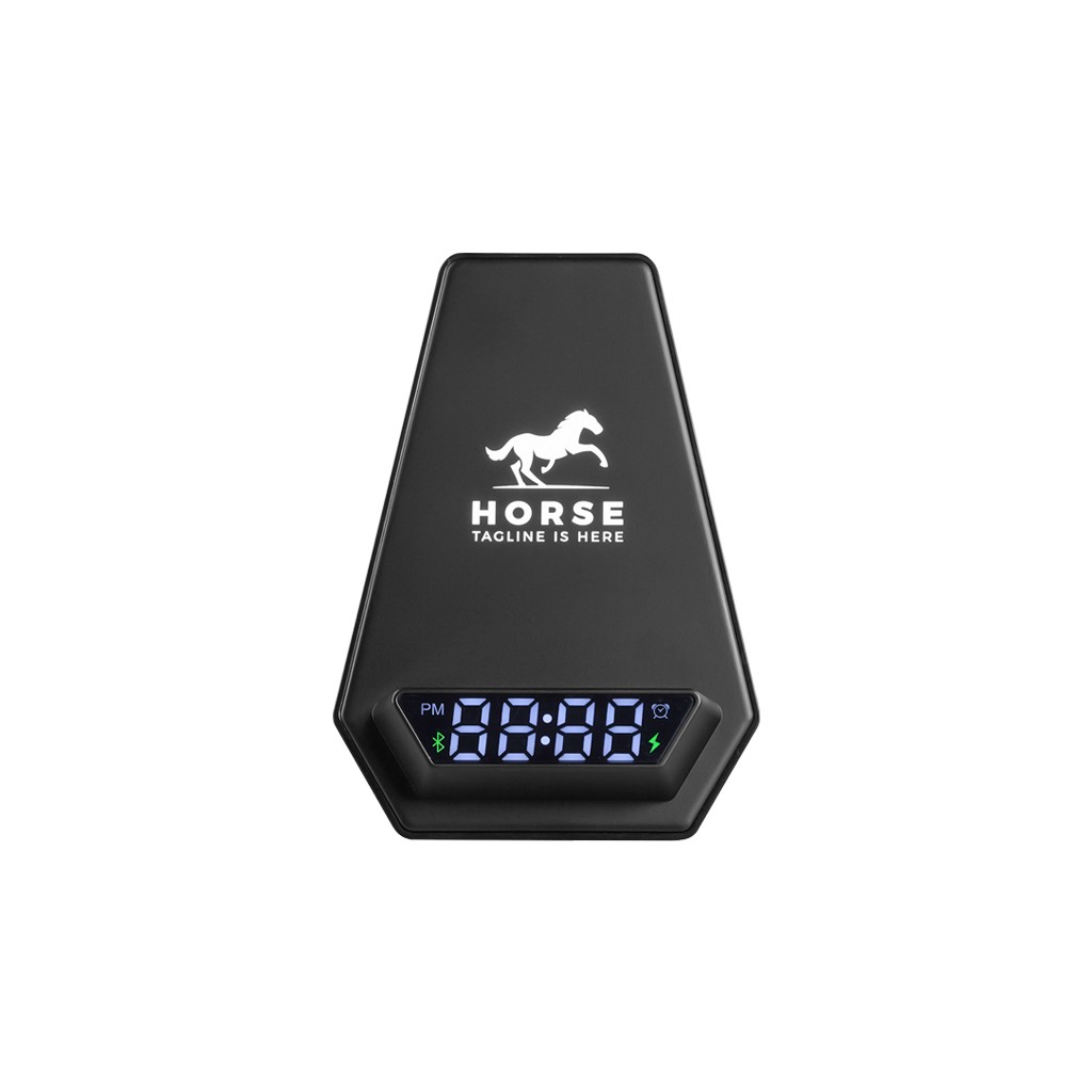 4240 Wireless Şarj & Hoparlör & Dijital Saat