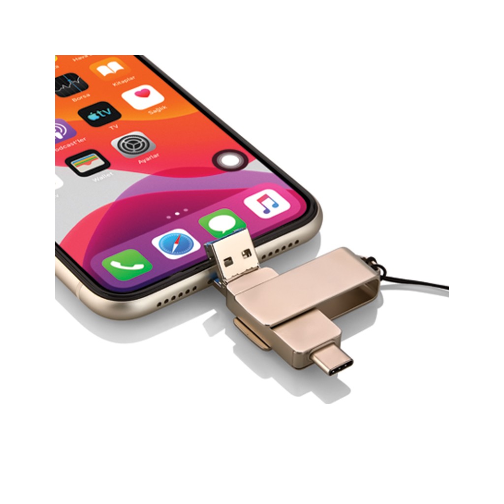 F-202-64 64 GB OTG Usb Bellek