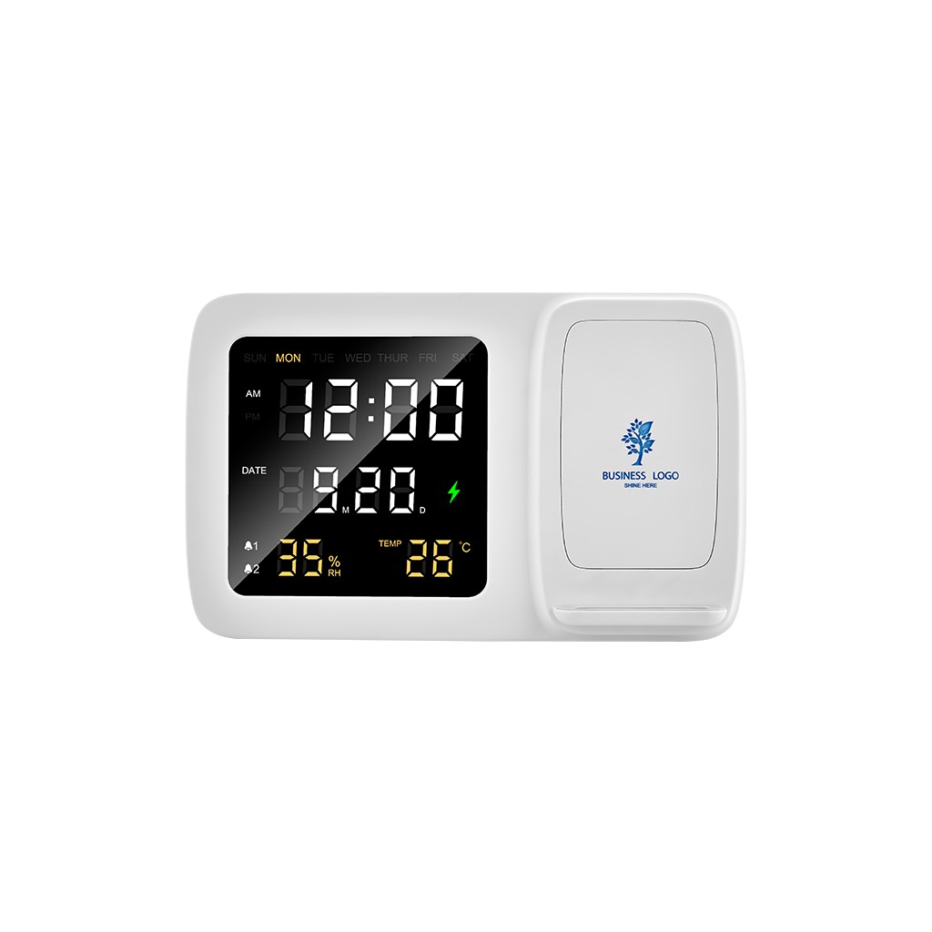 4230 Wireless Şarj Cihazı & Dijital Saat
