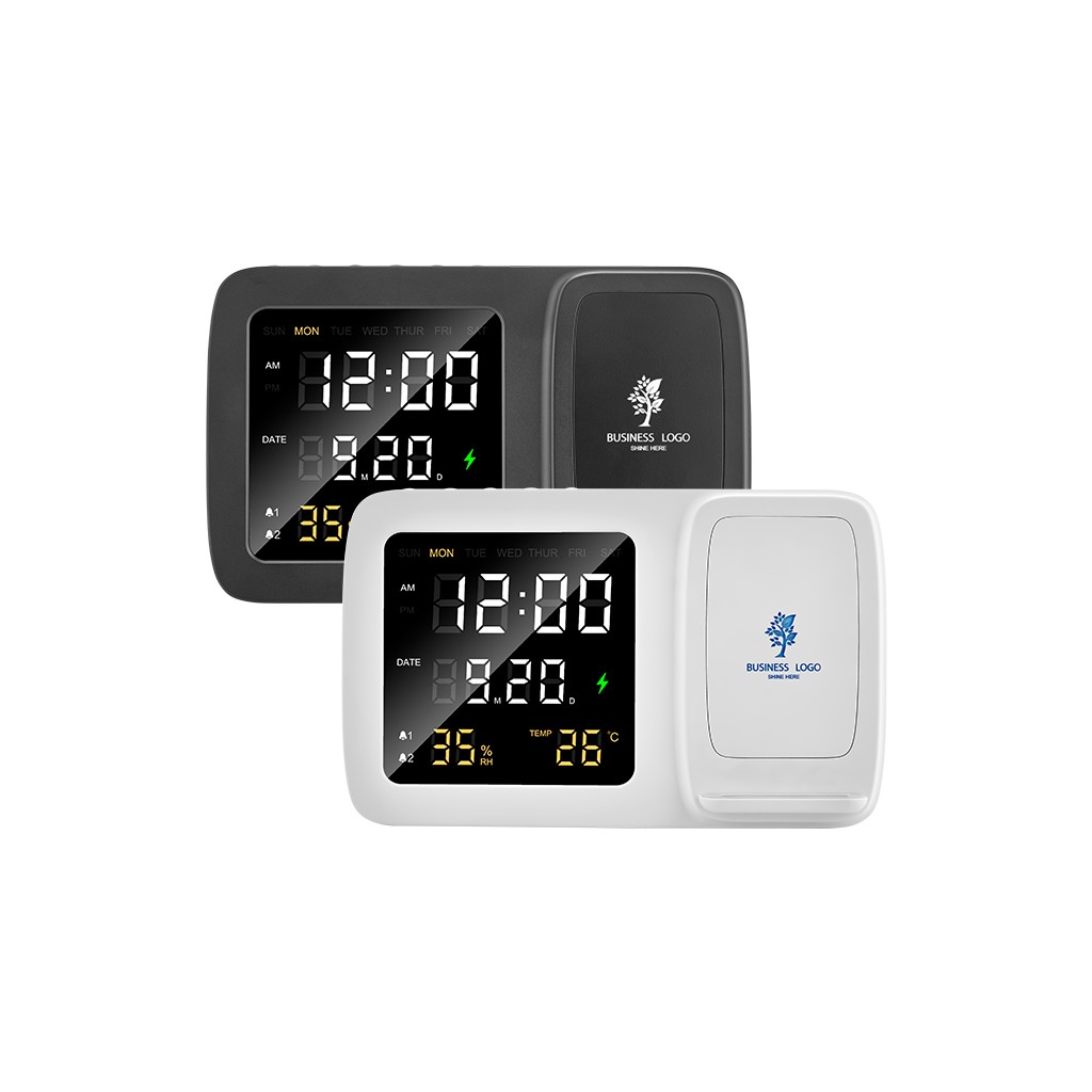 4230 Wireless Şarj Cihazı & Dijital Saat
