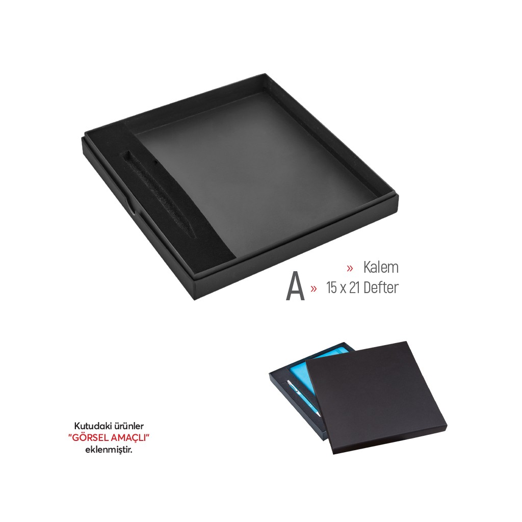 KT-941 203 x 223 x 25 mm Hediye Set Kutusu