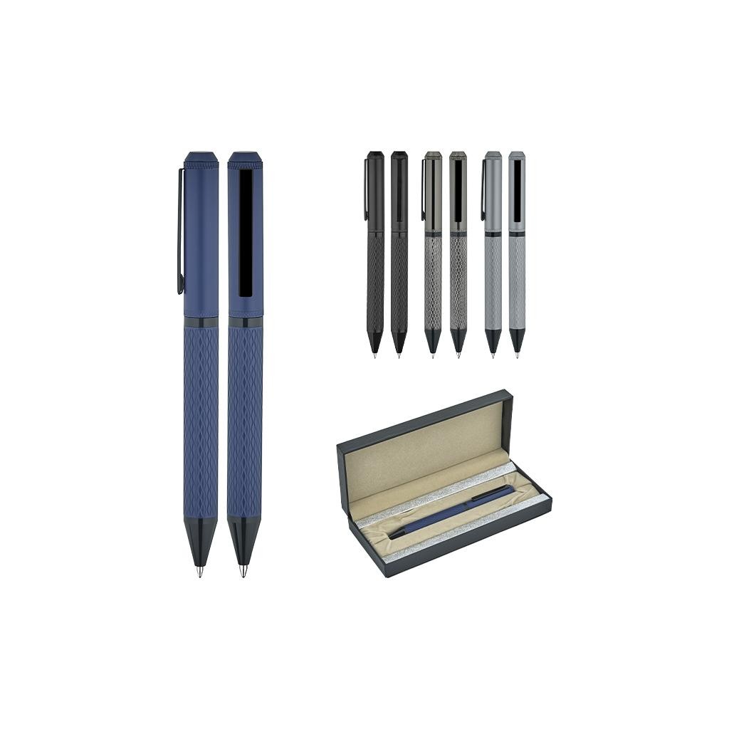1254-KT Metal Tükenmez Kalem Seti