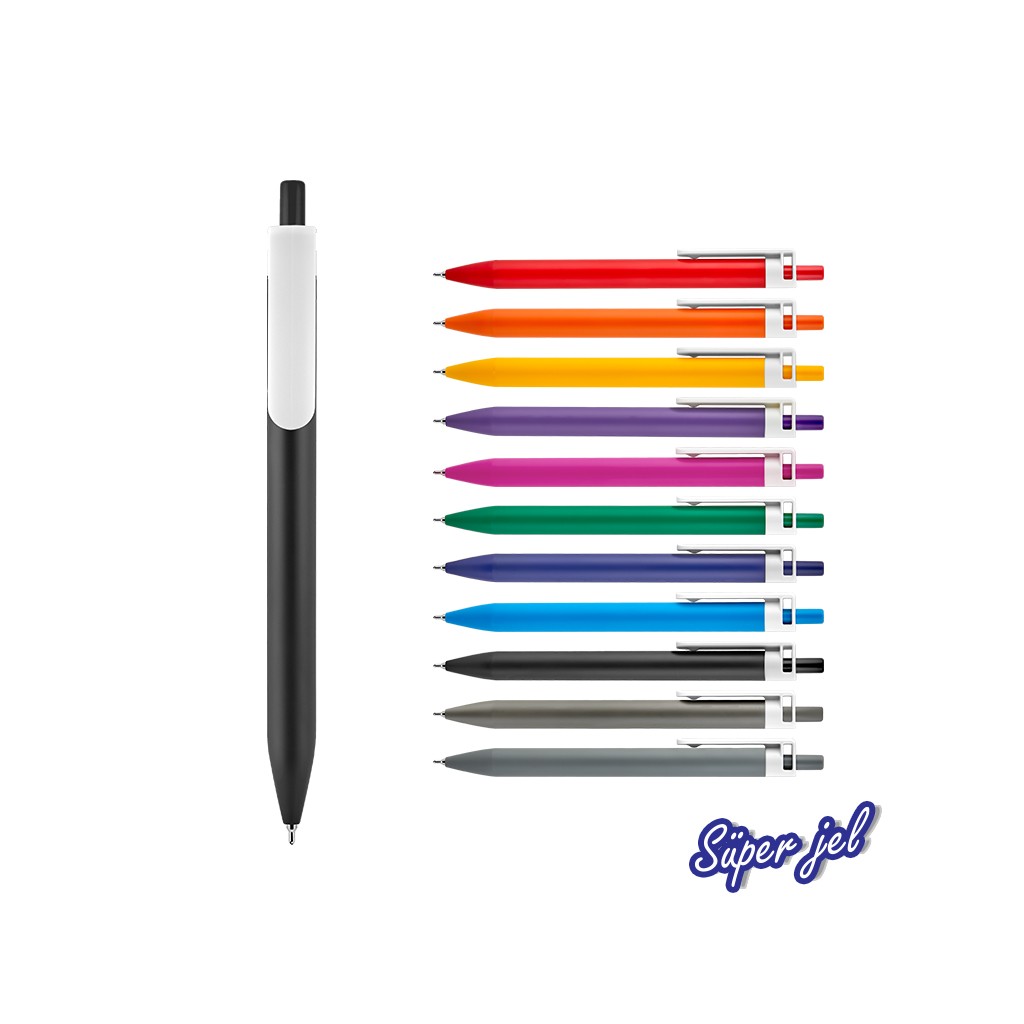 509-BK Plastik Süper Jel Refil Kalem