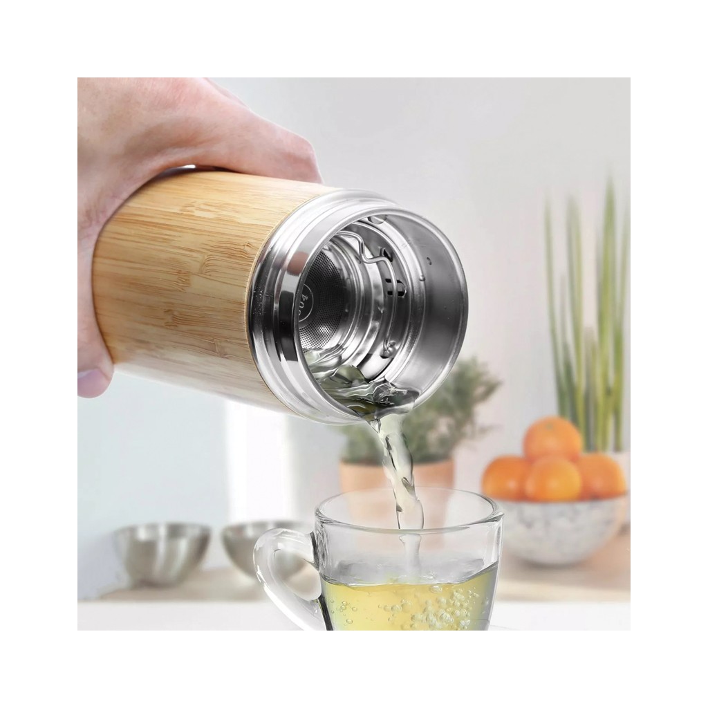 5316 Bambu Çelik Termos / 500 ml