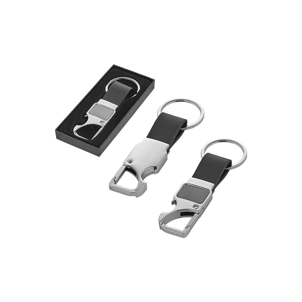 2122 Tek Taraflı Metal Suni Deri Anahtarlık