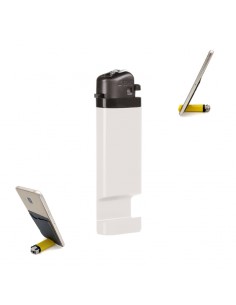 PHL-365 Telefon Standlı Taşlı Sibopsuz Çakmak 2