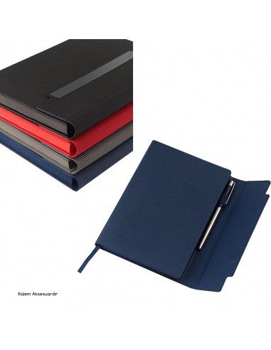 24650 Termo Deri Kapak Tarihsiz Defter ( 14.5 x 21 cm )