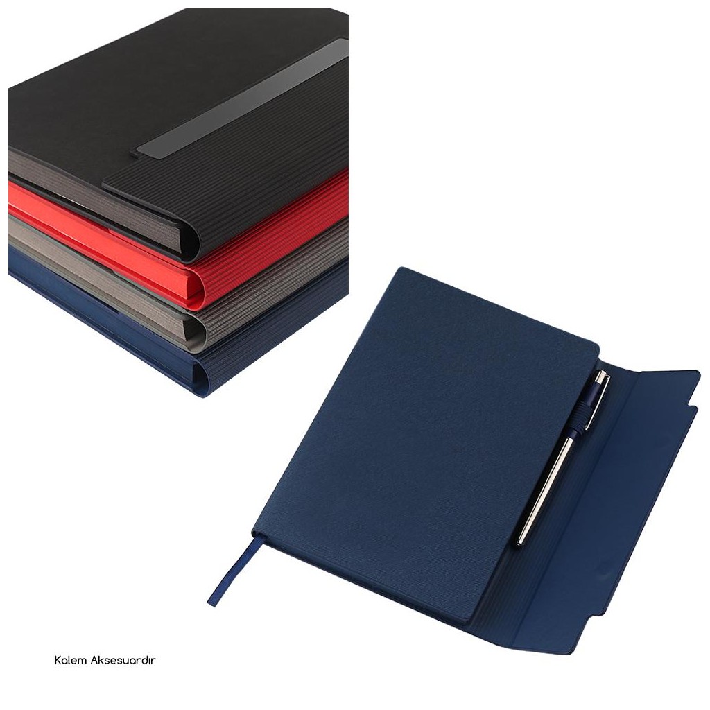 24650 Termo Deri Kapak Tarihsiz Defter ( 14.5 x 21 cm )