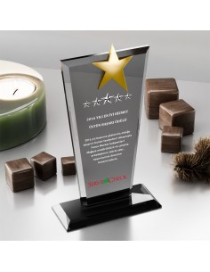 PB3005-FY Kristal Plaket