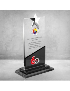 PB604 Kristal Plaket