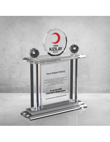 PB652 Kristal Plaket