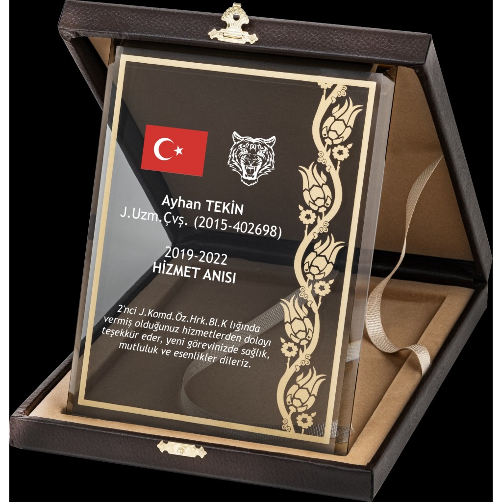 PB2010 15X20 Kristal Plaket