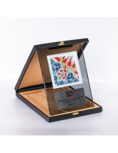 PB1105 Çinili Kristal Plaket 2