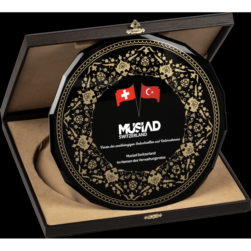 PB1505 Tabak Kristal Plaket