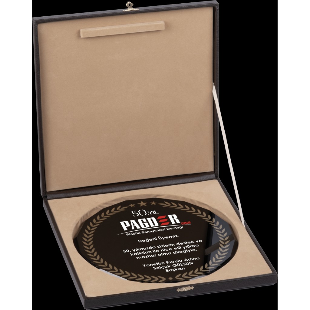 PB1512 Tabak Kristal Plaket