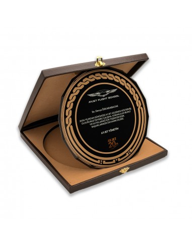 PB1515 Tabak Kristal Plaket