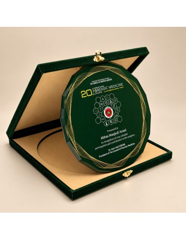 PB1517 Tabak Kristal Plaket