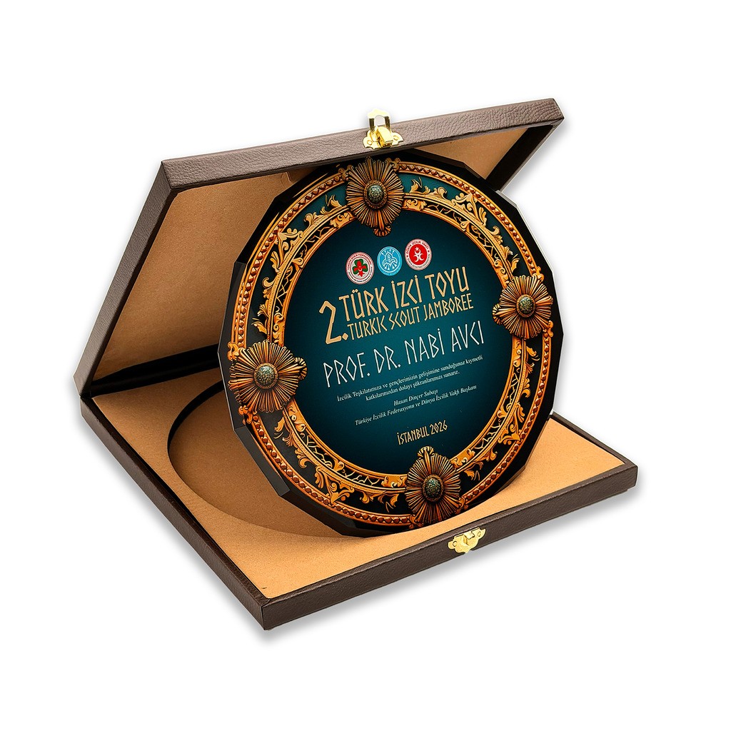 PB1522 Tabak Kristal Plaket