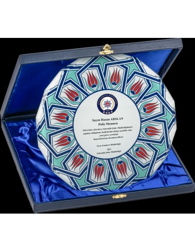 PB1601 Tabak Kristal Plaket