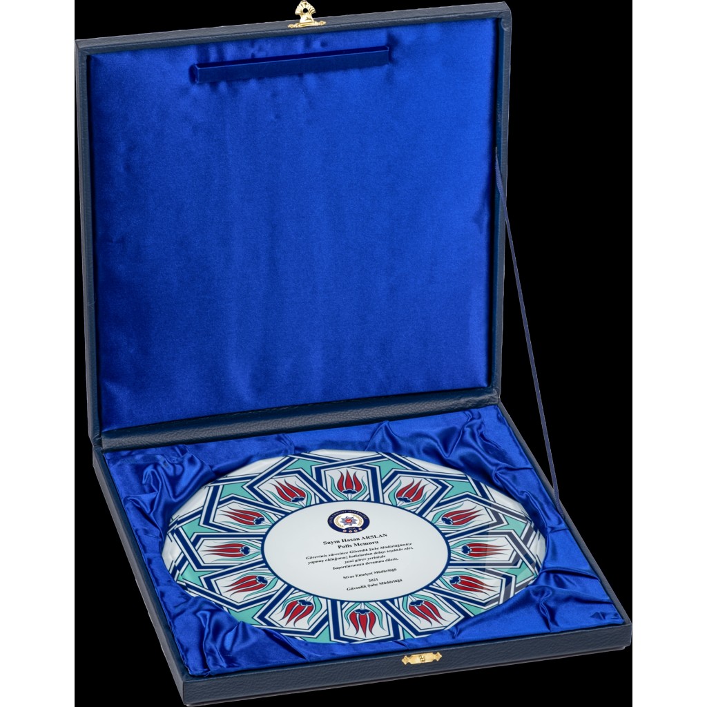 PB1601 Tabak Kristal Plaket