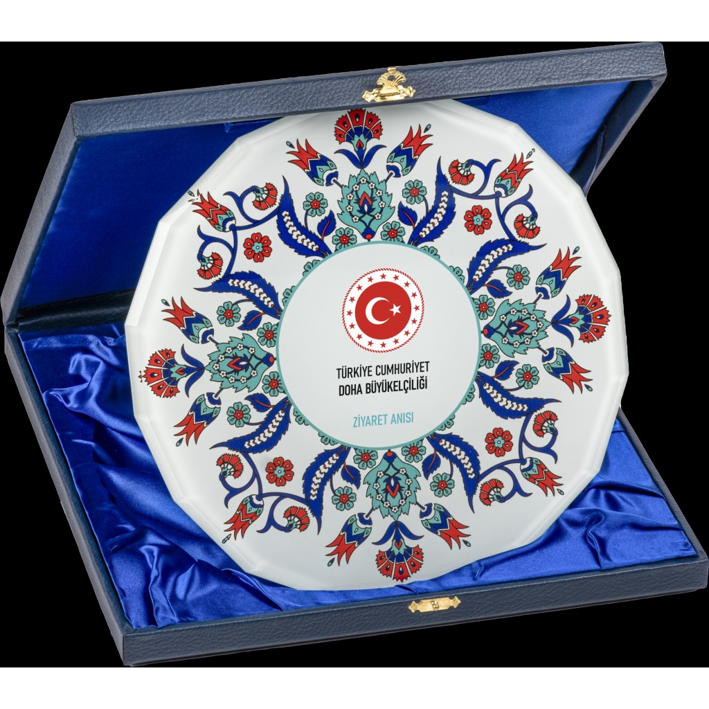 PB1602 Tabak Kristal Plaket