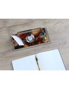 464 Kristal Cam Masa İsimliği 2