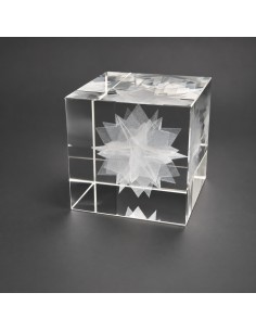 3D Lazer Patlatma Küp 6x6x6