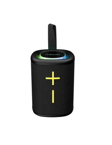 Mikado MD-26BT Siyah 6W 1200mAh USB-TF-TWS-IPX6 Bluetooth Hoparlör – logo baskılı promosyon ürünü, görsel 4
