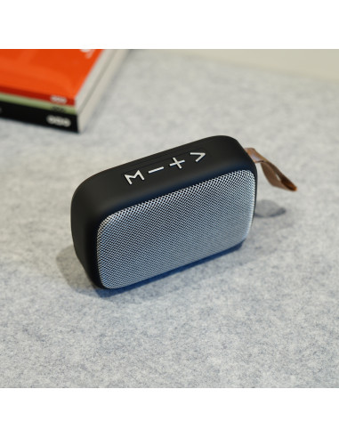 Asonic AS-02 Gümüş Bluetooth 3W TF/USB Destekli Hoparlör – logo baskılı promosyon ürünü, görsel 2