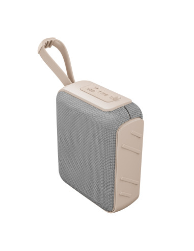Asonic AS-03 Bej USB-TF-TWS-Bluetooth Destekli 5W 1200mAh Type-C Speaker – logo baskılı promosyon ürünü, görsel 2