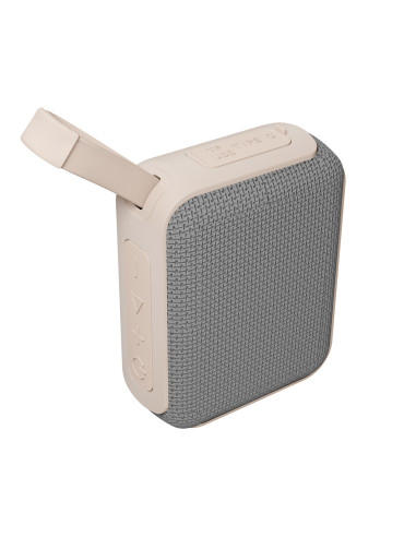 Asonic AS-03 Bej USB-TF-TWS-Bluetooth Destekli 5W 1200mAh Type-C Speaker – logo baskılı promosyon ürünü, görsel 3