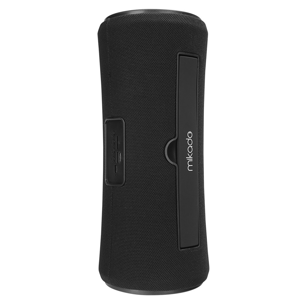 Mikado MD-52BT 10W USB+SD Bazuka Gövdeli Siyah Bluetooth Speaker – logo baskılı promosyon ürünü, görsel 4