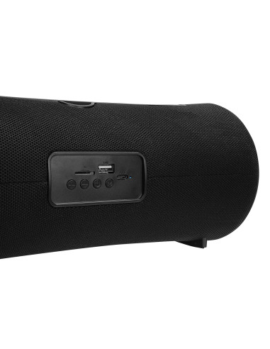 Mikado MD-52BT 10W USB+SD Bazuka Gövdeli Siyah Bluetooth Speaker – logo baskılı promosyon ürünü, görsel 5