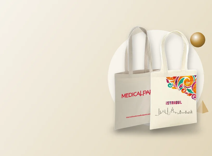 Logo baskılı promosyon bez çanta