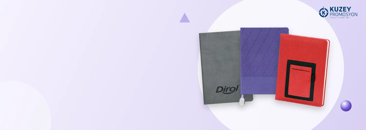 Logo baskılı promosyon defter modelleri
